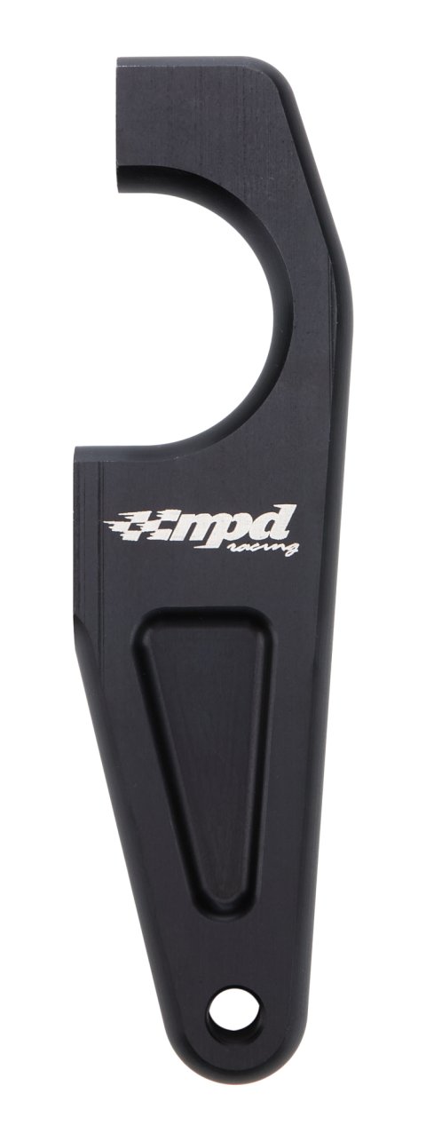 Steering Arm - Driver Side - Non-Adjustable - Aluminum - Black Anodized - Sprint Car - Each