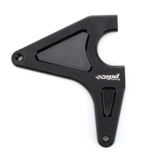 Steering Arm - Passenger Side - Non-Adjustable - 1/2 in Tie Rod Centerline - Aluminum - Black Anodized - Sprint Car - Each