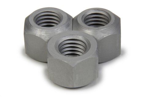 Lug Nut - 5/8 in Right Hand Thread - Aluminum - Natural - 6 Pin Sprint Car - Set of 3