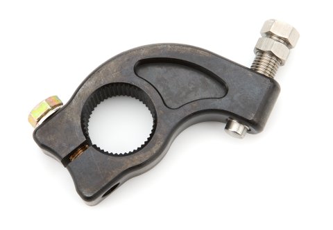 Torsion Bar Stop - 1-3/4 in Split - Hardware Included - Steel - Black Powder Coat - Sprint Car - Each