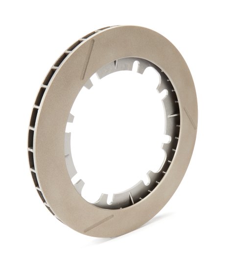 Brake Rotor - Front - 11.75 in OD - 0.810 in Thick - 8 x 7.000 in Bolt Pattern - Chromoly - Gray Ceramic - Each