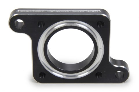Power Steering Adapter - Aluminum - Black Anodized - Sprint Car - Each