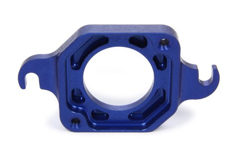 Power Steering Pump Bracket - Aluminum - Blue Anodized - Sprint Car - Each