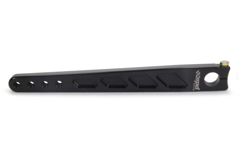Pitman Arm - 11.25 to 14.25 in Long - Angle Broach - Aluminum - Black Anodized - Sprint Car - Each