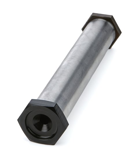 King Pin - 0.815 in OD - 4.5 in Long - 5/8-18 in Thread - Caps Included - Steel - Zinc Oxide - Midget - Each