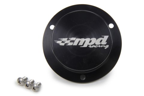 Wheel Hub Dust Cap - Screw-On - MPD Logo - Aluminum - Back Anodized - Each