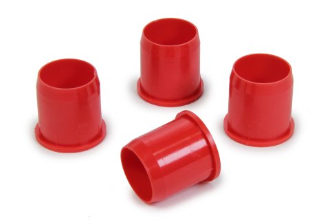 Torsion Bar Bushing - 1-1/8 in ID - Nylon - Red - 0.095 in Thick - Sprint Car - Set of 4
