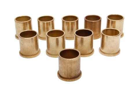 Torsion Bar Bushing - 1-1/8 in ID - Bronze - Natural - 0.095 in Thick - Sprint Car - Set of 10