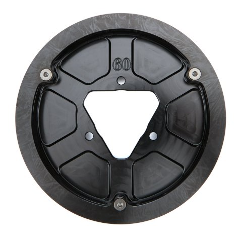 Engine Sprocket - 60 Tooth - Aluminum - Black Anodized - Quarter Midget - Each