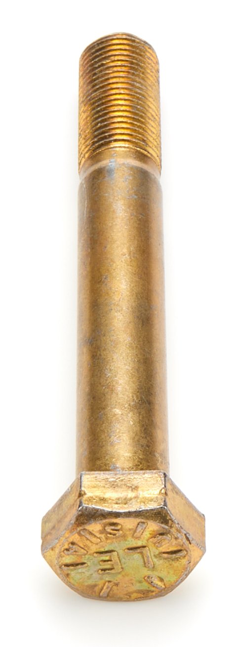 Birdcage Bolt - Lower Arm - 1/2-20 in Thread - 4 in Long - Hex Head - Steel - Cadmium Plated - Dirt Sprint Car - Each