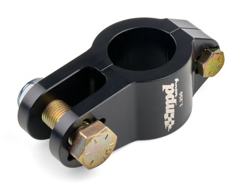 Panhard Bar Bracket - Frame Mount - Clamp-On - Aluminum - Black Anodized - 1-1/4 in Tubing - Each