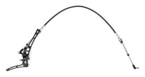 Shifter Assembly - Positive Camlock - Locking - Cable - Frame Mount - Aluminum - Black Anodized - Sprint Car - Kit