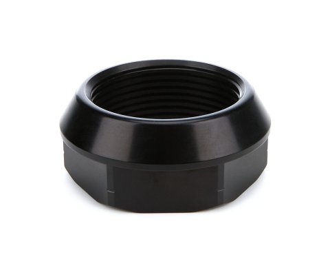 Rear Axle Nut - Left Hand Thread - Aluminum - Black Anodized - Sprint Car Axles - Each