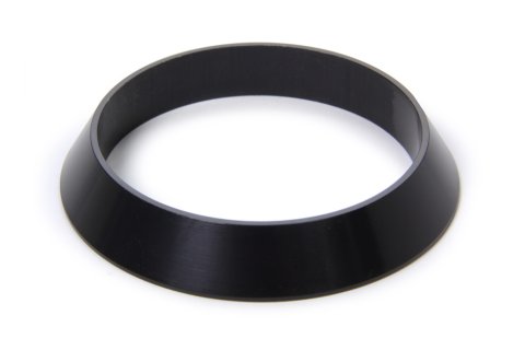Axle Spacer - 0.5 in Wide - Cone - Male - MPD System Saver - Aluminum - Black Anodized - Sprint Car - Each