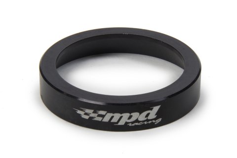 Axle Spacer - 0.5 in Thick - Cone - Female - MPD System Saver - Aluminum - Black Anodized - 36 Spline - Sprint Car - Each