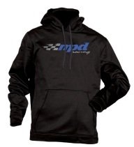 Sweatshirt - Sport-Tek - Hooded - MPD Logo - Black / Blue - Medium - Each