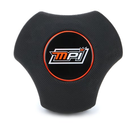 Steering Wheel Pad - 3-Spoke - Wrap Around - Polyurethane - Black - Each