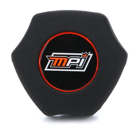 Steering Wheel Pad - 3-Spoke - Wrap Around - Polyurethane - Black - Each