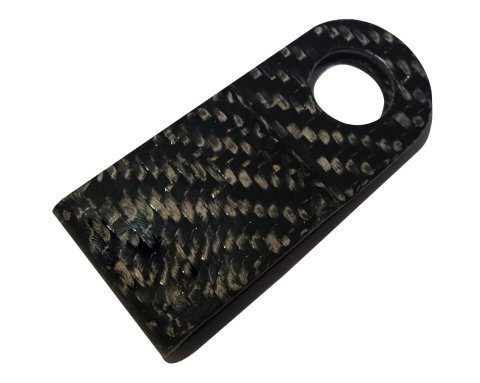 Button Bracket - Steering Wheel Mount - 1 Button - Carbon Fiber - MPI Steering Wheels - Each