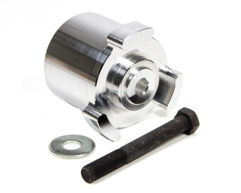 Crank Pulley Hub Adapter - Aluminum - Polished - Corvette Balancer - GM LS-Series - Each