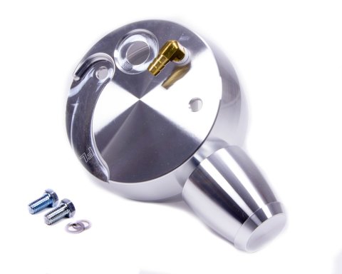 Power Steering Pump Case / Reservoir - Aluminum - Clear Powder Coat - Saginaw Pumps - Each
