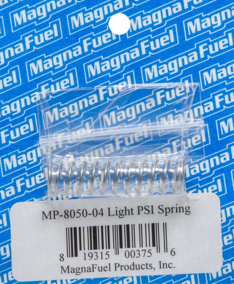 Bypass Valve Spring - 0.041 in Wire Diameter - Steel - Magnafuel Fuel Pumps - Each