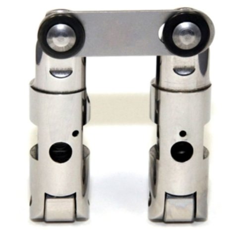 Lifter - Ultra Pro - Mechanical Roller - 0.842 in OD - 0.180 in Offset - 0.300 in Taller - Link Bar - Small Block Chevy - Set of 16