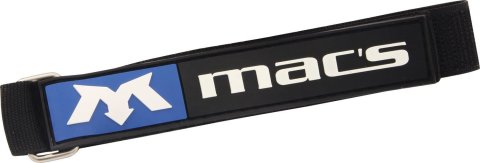 Tie Down Strap Wrap - Strap Wrap - Hook and Loop Closure - Nylon - Black - 2 in Straps - Each