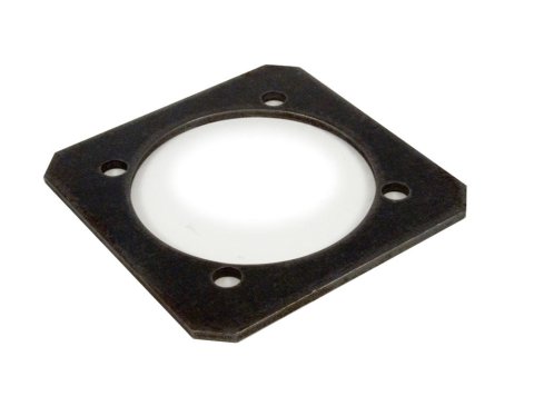 Tie Down Anchor Backing Plate - Steel - Natural - Mac Recessed Swivel D-Ring Anchors - Each