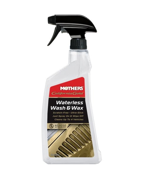 Spray Wax - California Gold Waterless Wash and Wax - Waterless Wash - 24 oz Spray Bottle - Each