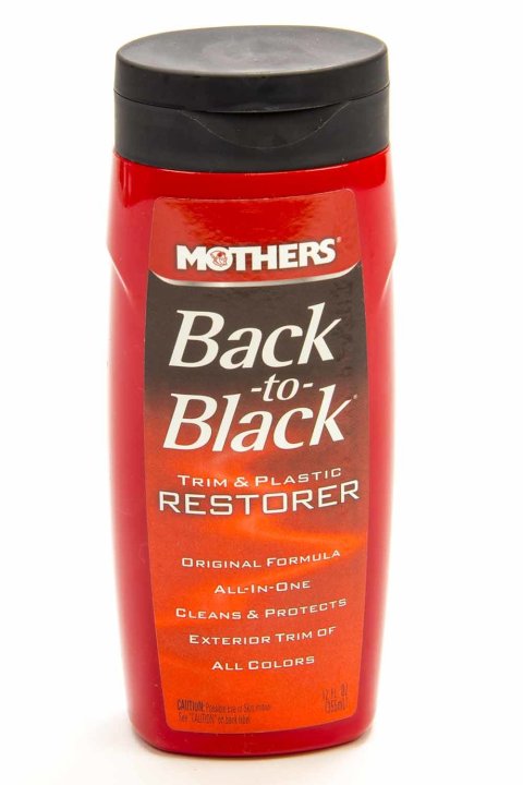Exterior Protectant - Back To Black - 12 oz Bottle - Each