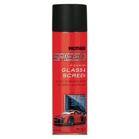 Window Cleaner - Speed Foaming Glass and Screen Cleaner - 19 oz Aerosol - Each