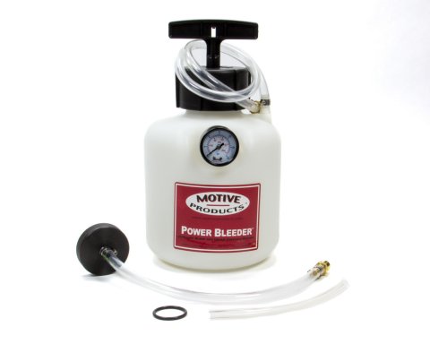 Brake Bleeder - Power Bleeder - Catch Can / Fittings / Hoses / Pump - Ford / Import Three Prong Style - Kit