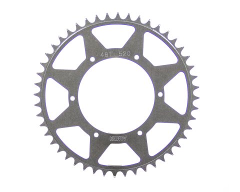 Axle Sprocket - 48 Tooth - 5.25 in Bolt Pattern - Aluminum - Natural - Micro Sprint - Each