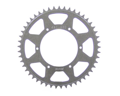 Axle Sprocket - 49 Tooth - 5.25 in Bolt Pattern - Aluminum - Natural - Micro Sprint - Each