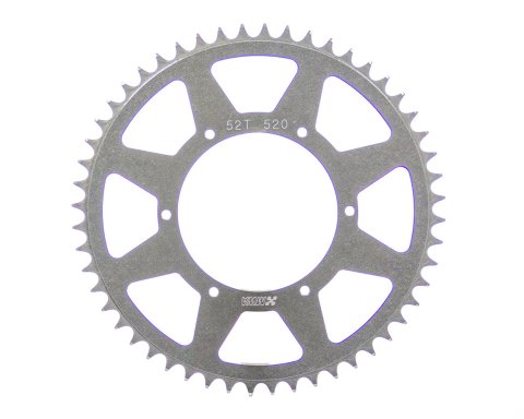 Axle Sprocket - 52 Tooth - 5.25 in Bolt Pattern - Aluminum - Natural - Micro Sprint - Each