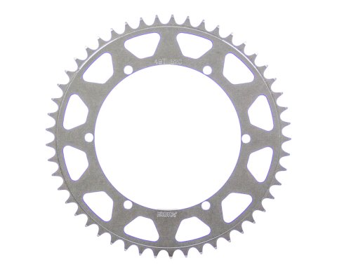 Axle Sprocket - 49 Tooth - 6.43 in Bolt Pattern - Aluminum - Natural - Micro Sprint - Each