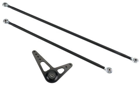 Throttle Linkage - Bell Crank / Hardware / Linkage / Rod Ends - Aluminum - Natural - Eagle Chassis - Sprint Car - Kit