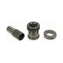 Transmission Coupler - Quick Disconnect - Male - 27 Spline - Steel - Black Oxide - Powerglide - Kit