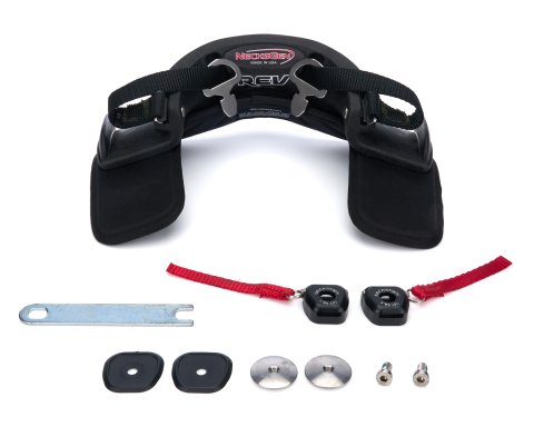 Head and Neck Support - REV - SFI 38.1 - Composite - Medium - Kit