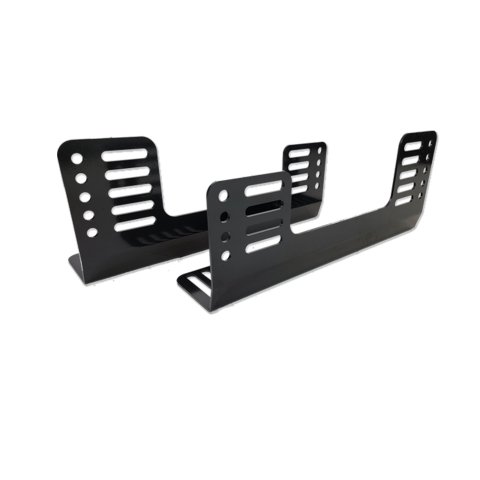 Seat Bracket - Air Max - Seat Mount - Adjustable - Steel - Black Powder Coat - Pair