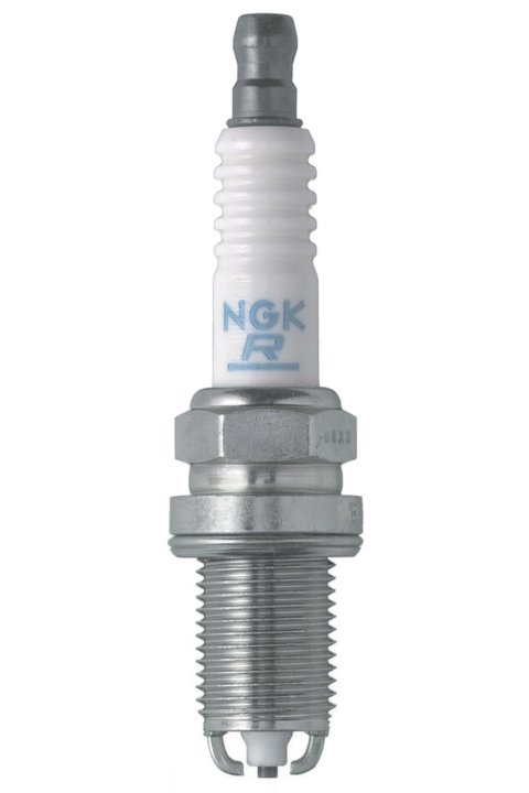 Spark Plug - NGK Standard - 14 mm Thread - 0.749 in Reach - Gasket Seat - Stock Number 5881 - Resistor - Each