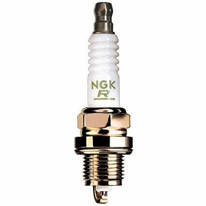 Spark Plug - NGK V-Power - 14 mm Thread - 0.500 in Reach - Gasket Seat - Stock Number 4495 - Non-Resistor - Each