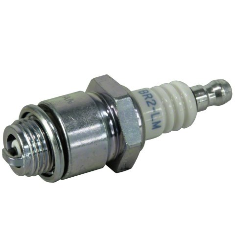 Spark Plug - NGK Standard - 14 mm Thread - 0.370 in Reach - Gasket Seat - Stock Number 5798 - Resistor - Each