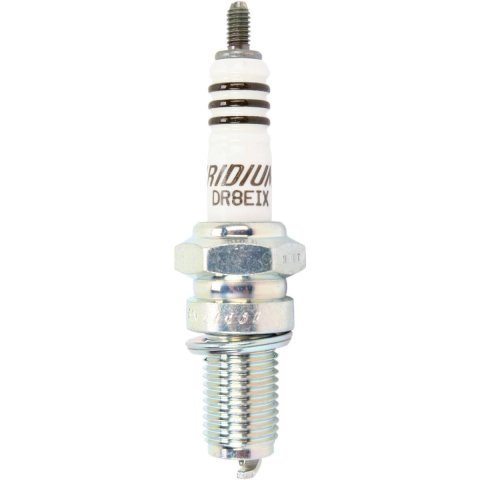 Spark Plug - NGK Laser Iridium IX - 12 mm Thread - 0.749 in Reach - Gasket Seat - Stock Number 6681 - Resistor - Each