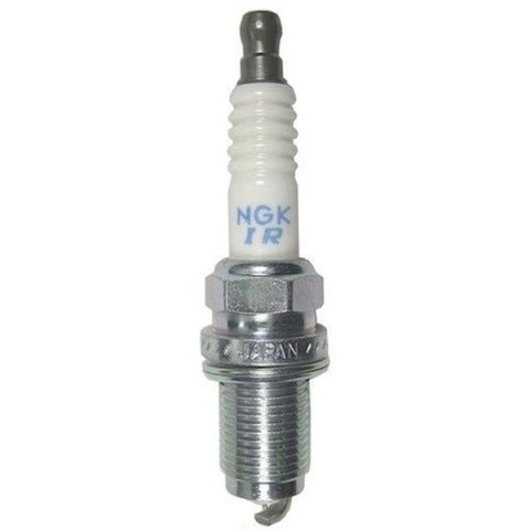 Spark Plug - NGK Laser Iridium - 14 mm Thread - 0.749 in Reach - Gasket Seat - Stock Number 6774 - Resistor - Each