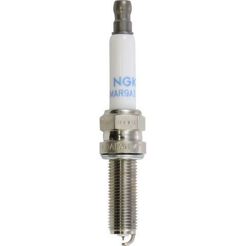Spark Plug - NGK Laser Iridium - 10 mm Thread - 1.043 in Reach - Tapered Seat - Stock Number 90526 - Resistor - Each