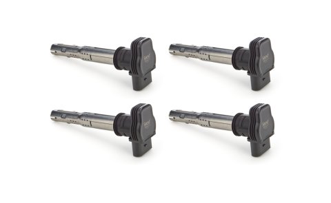 Ignition Coil Pack - Coil-On-Plug Pencil Style - Black - Audi 2005-18 / Volkswagen 2006-18 - Set of 4