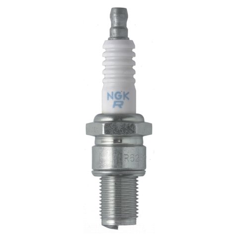 Spark Plug - NGK Racing - 14 mm Thread - 0.749 in Reach - Gasket Seat - Stock Number 4492 - Resistor - Each