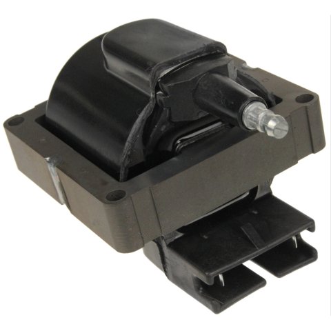 Ignition Coil - Male HEI Style - OE Specs - 2 Blade Terminal - Electronic Ignition - Black - Each